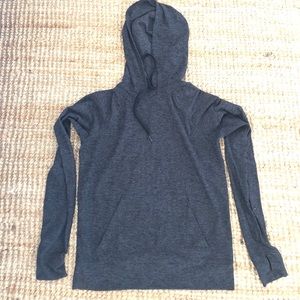 Outdoor Voices CloudKnit Hoodie in Charcoal